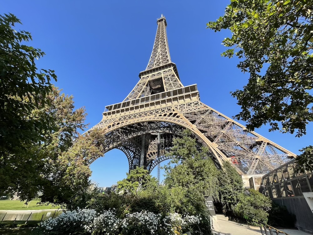 Foto de la Torre Eiffel en un quiz personal